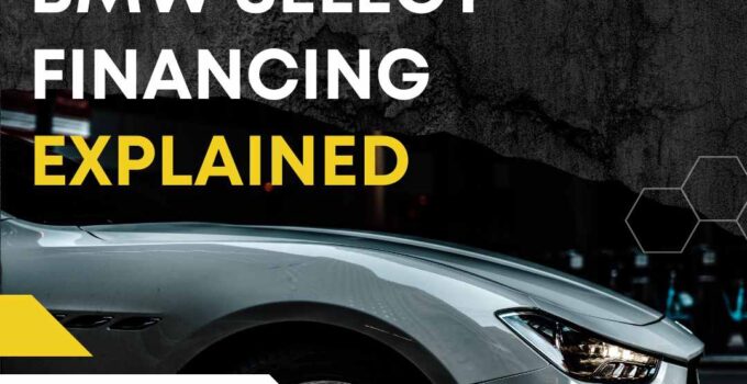 BMW Select Financing Explained