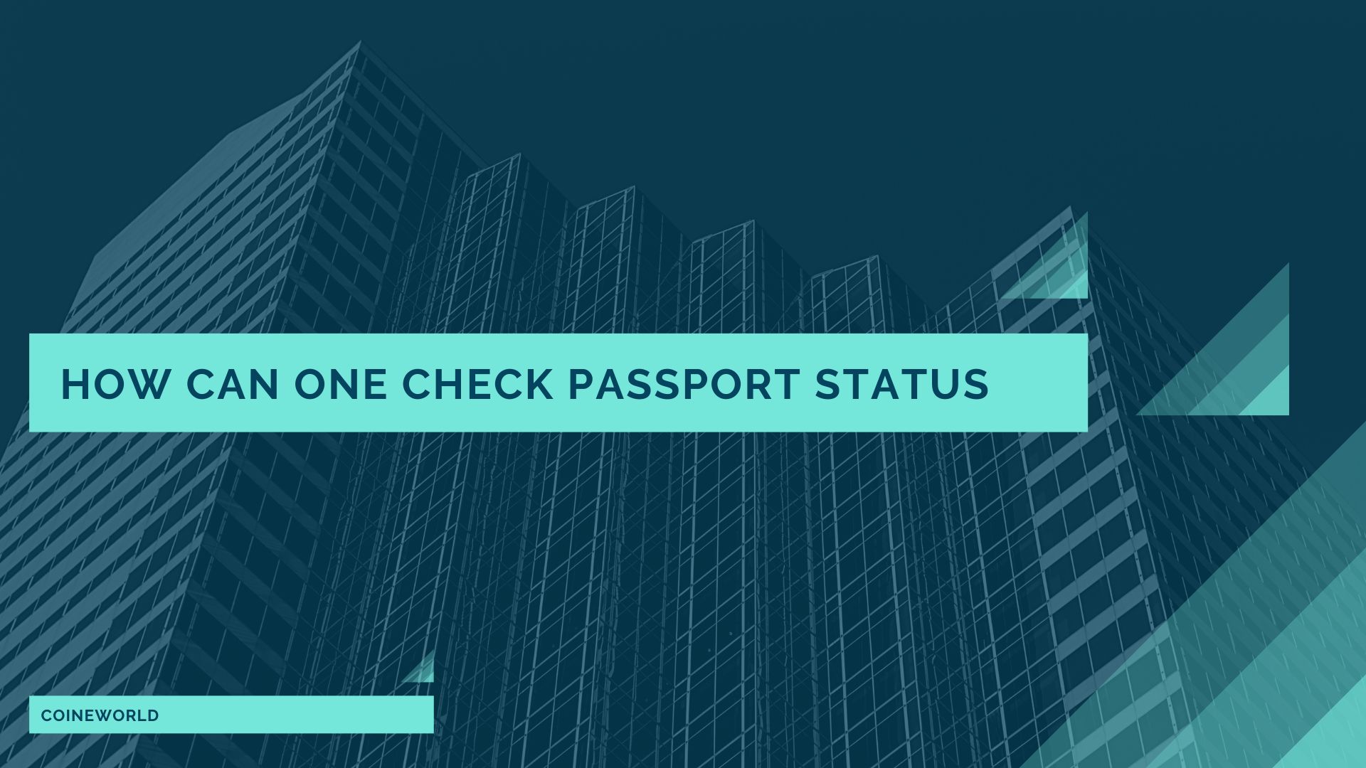 How Can One Check Passport Status